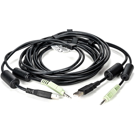 Vertiv Cable Assy, 1-Usb/1-Audio, 10Ft CBL0131